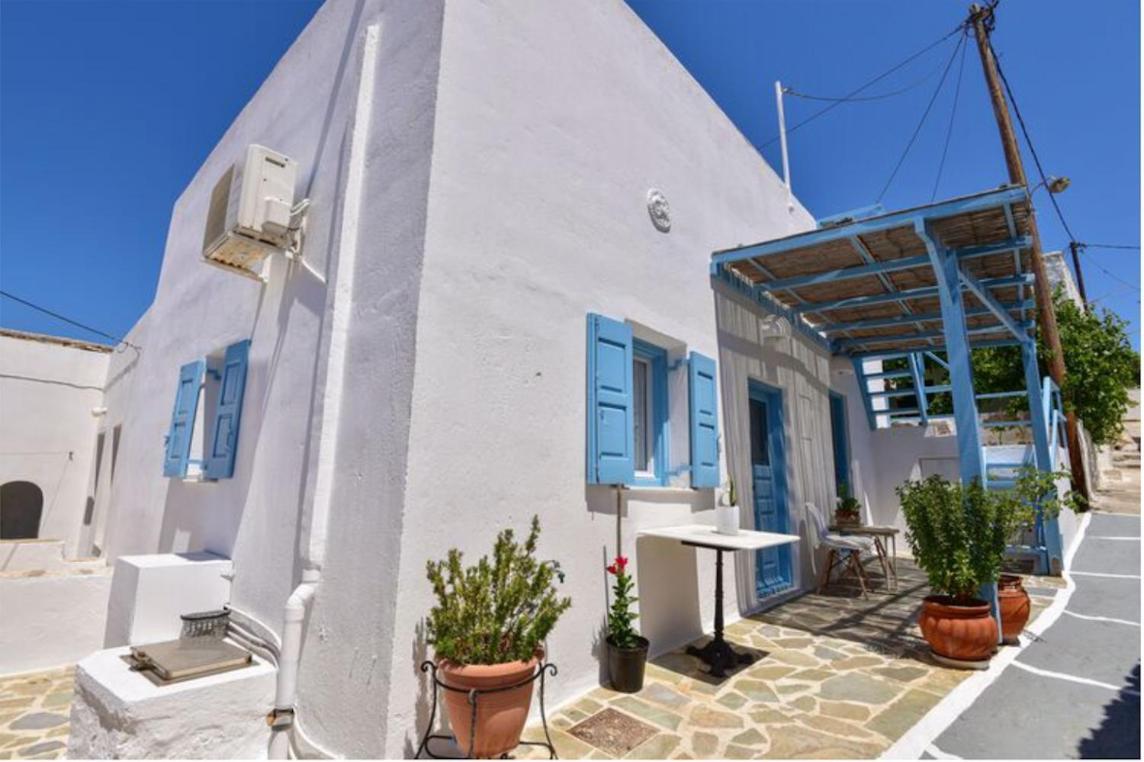 Traditional Cycladic House Tripití Buitenkant foto