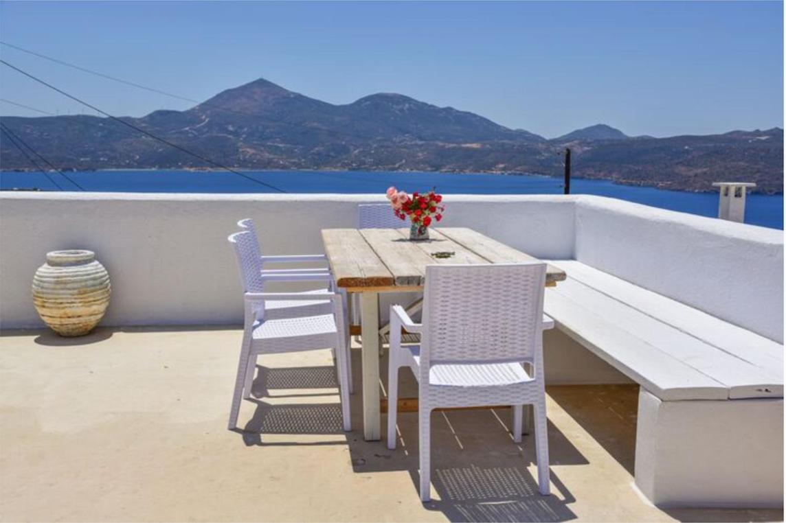 Traditional Cycladic House Tripití Buitenkant foto