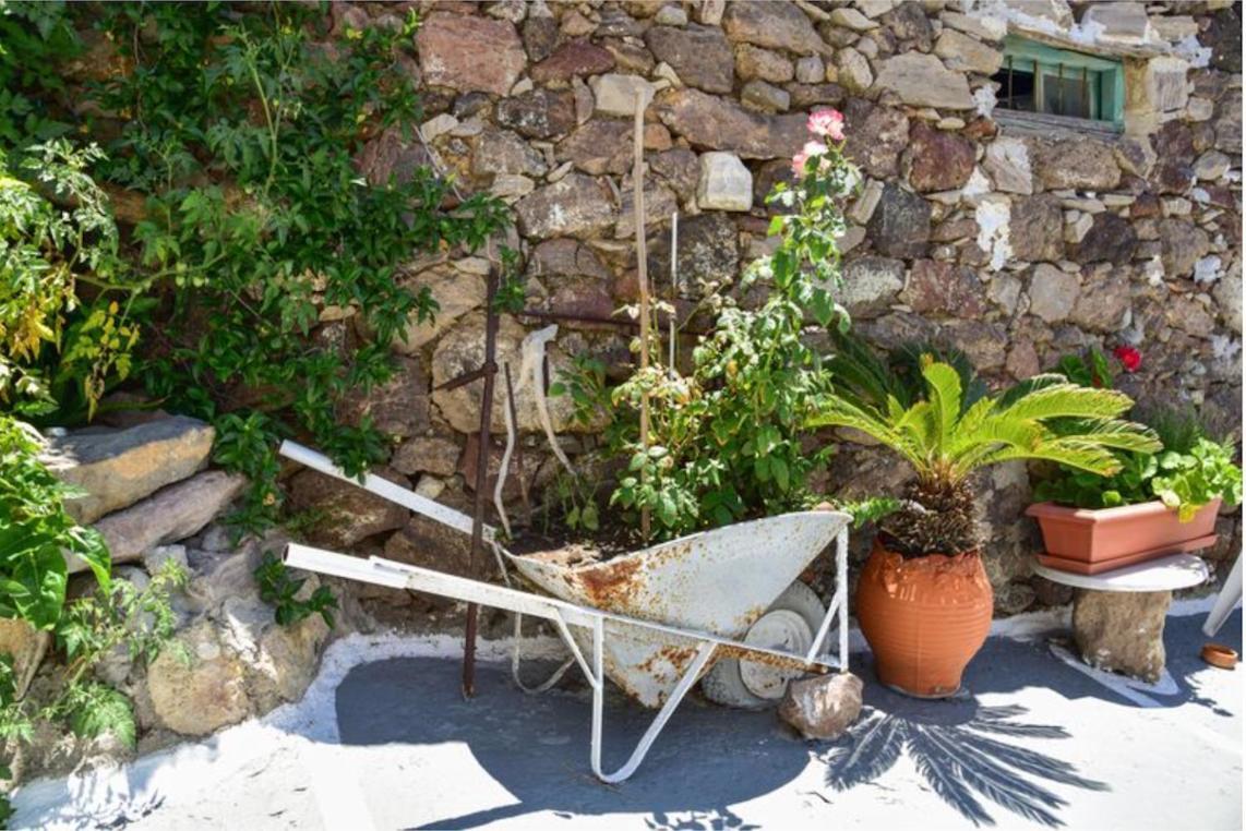 Traditional Cycladic House Tripití Buitenkant foto
